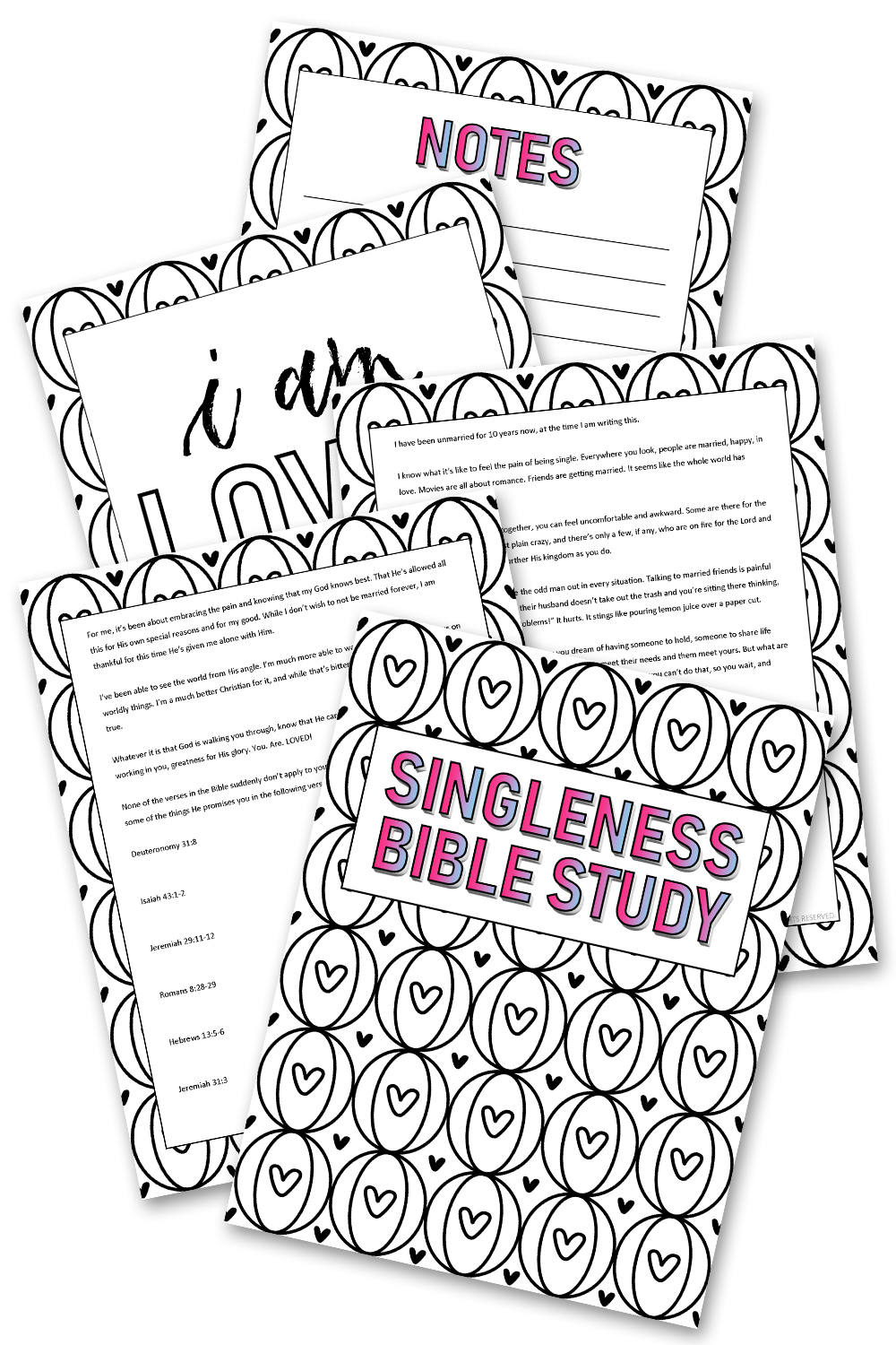 Singleness Bible Study {10 pages}