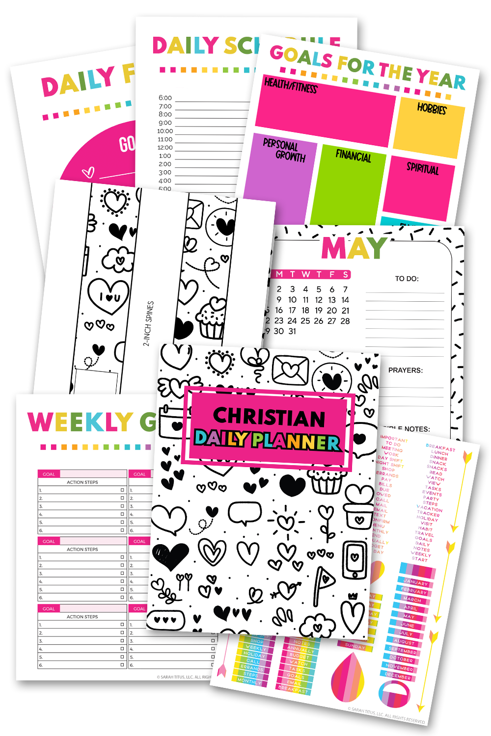 Christian Daily Planner