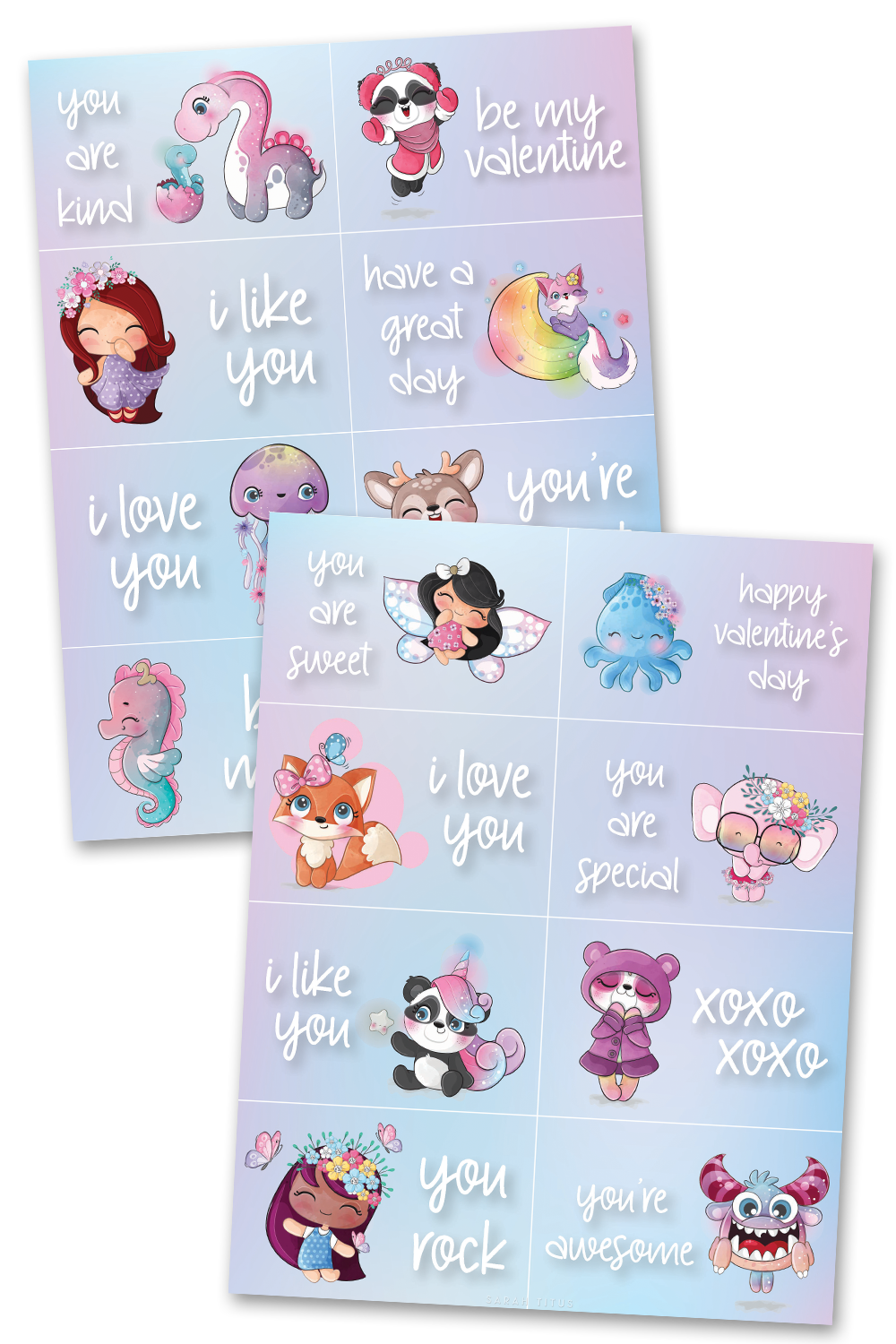 Cute Kids Valentine's Cards