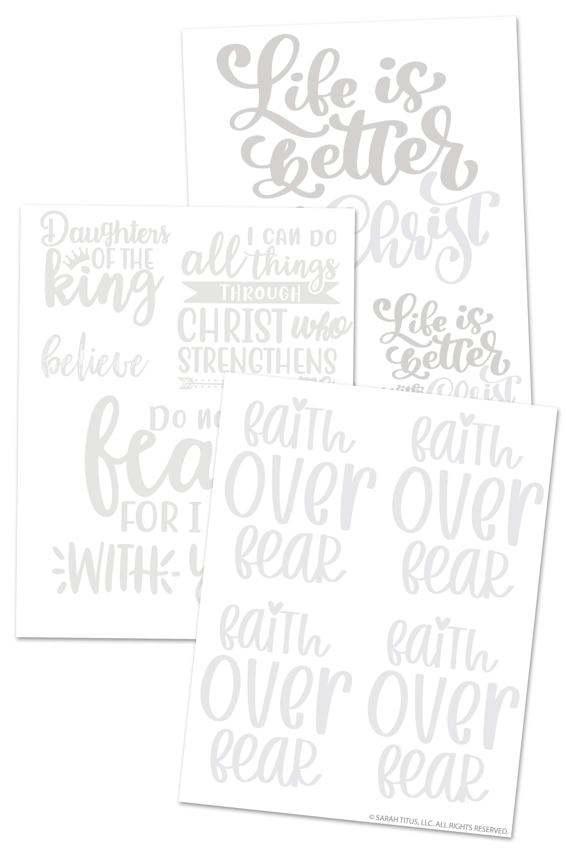 Hand Lettering for Christ