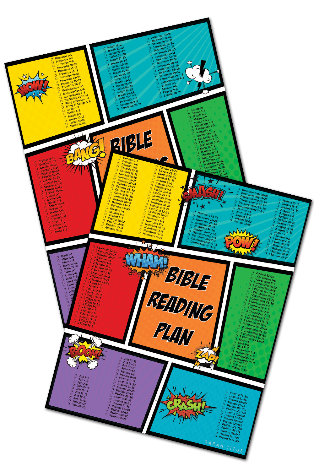 Comic Bible Reading Plan – Sarah Titus