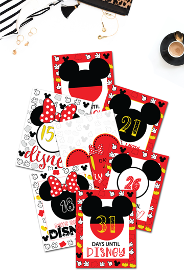 Days Until Disney Binder {192 Pages}