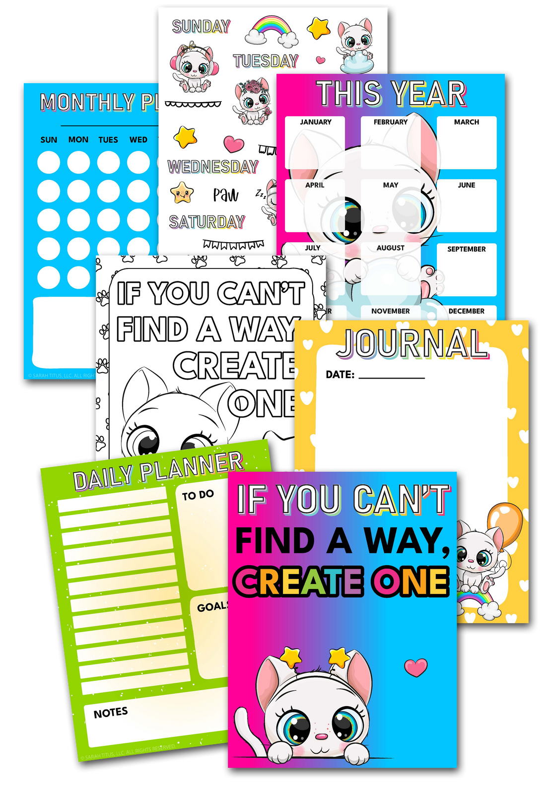 if-you-can-t-find-a-way-create-one-planner-pack-12-pages-sarah-titus